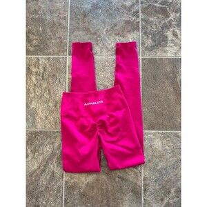 Alphalete Amplify Leggings Hot Pink Size XS